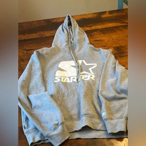 Men’s Grey Starter Hoodie